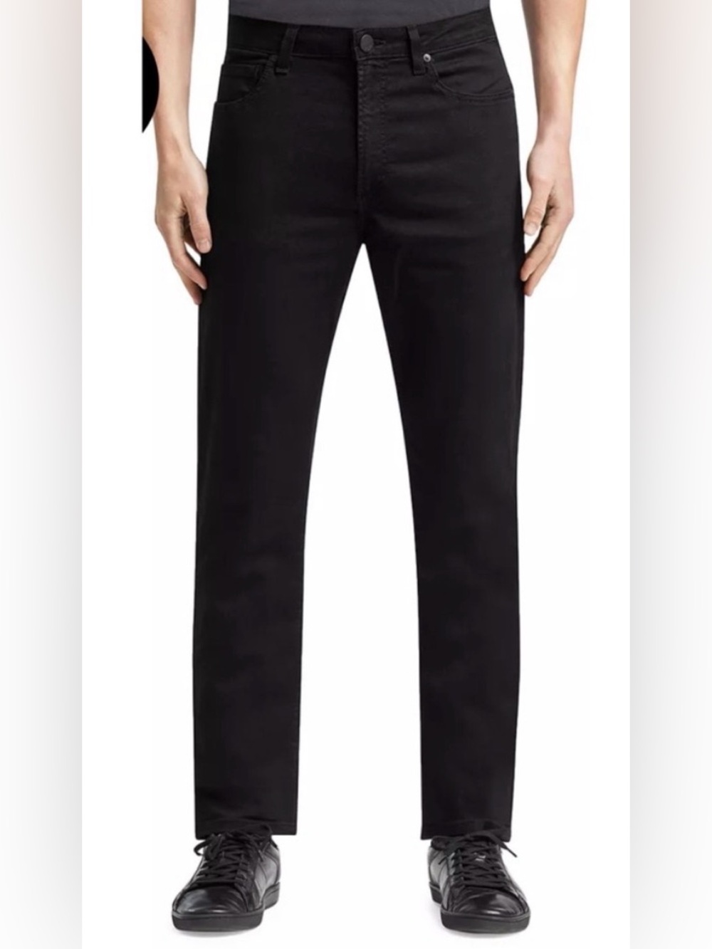 MONFRERE Brando Slim Straight Noir Jeans Size 29